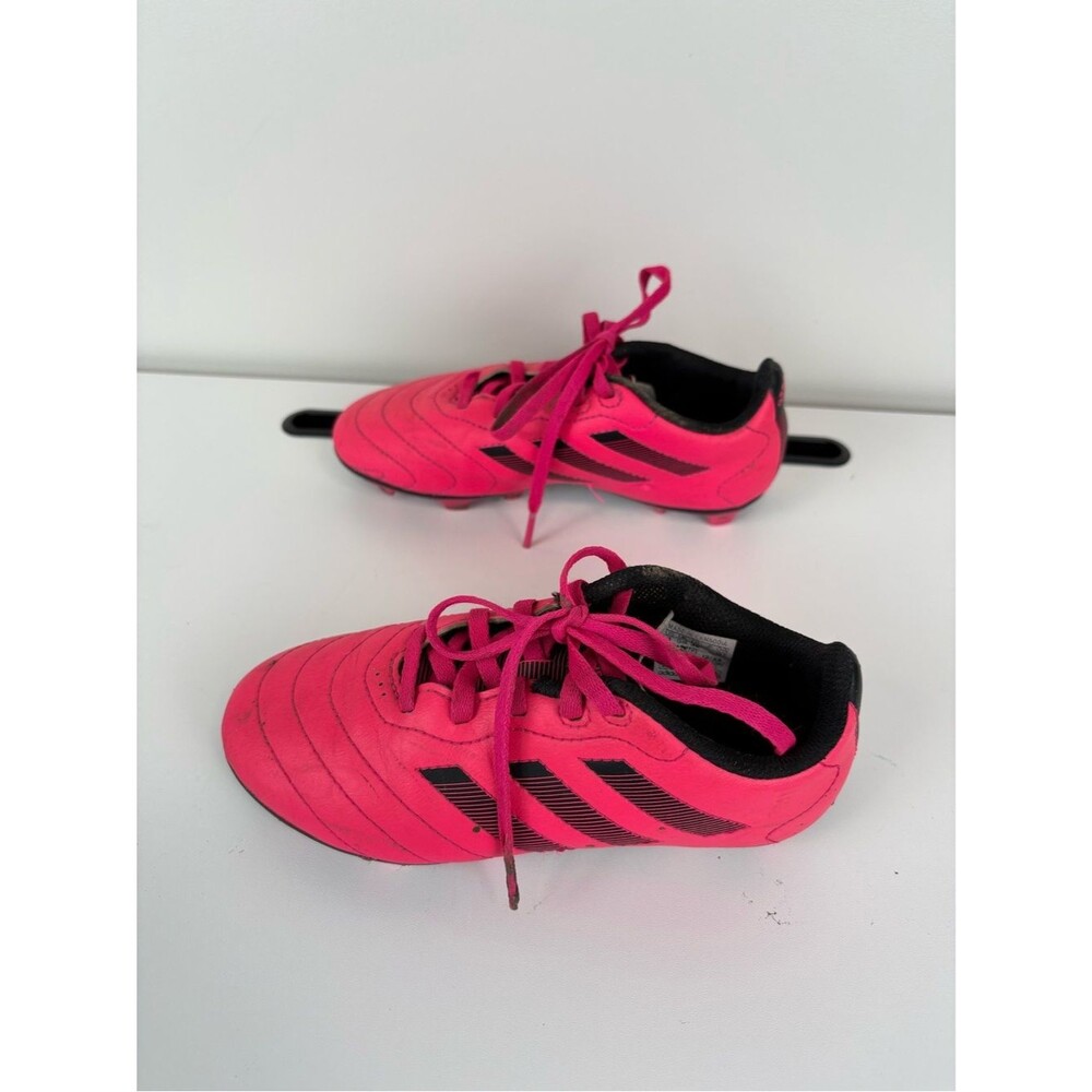 Adidas Goletto VIII FG Junior Soccer Cleats – Pink/Black – Size 1